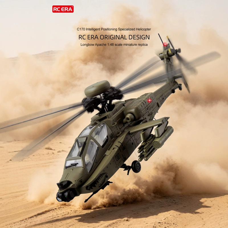 Rc Helicopter Single Rotor - Helikopter Remote Control RC ERA C170