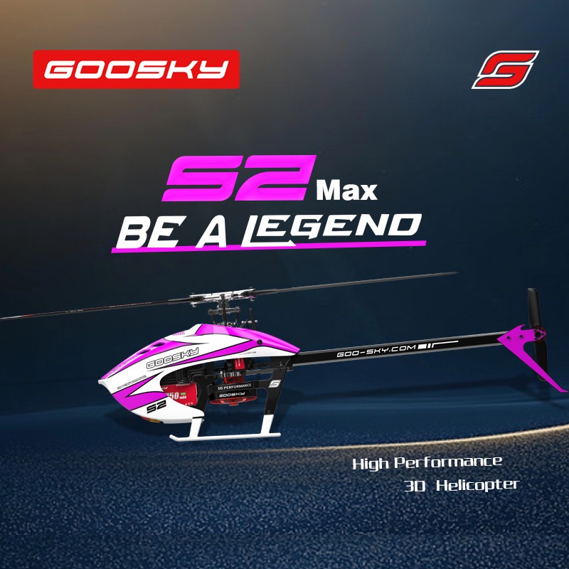 GOOSKY S2 Max Model Pesawat Te - Rc Helicopter Gyro ulasan dan harga