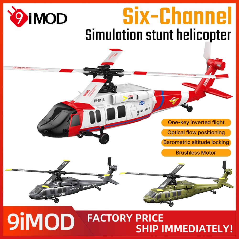 Helikopter RC 6-Channel 9IMOD  - Rc Helicopter Gyro ulasan dan harga