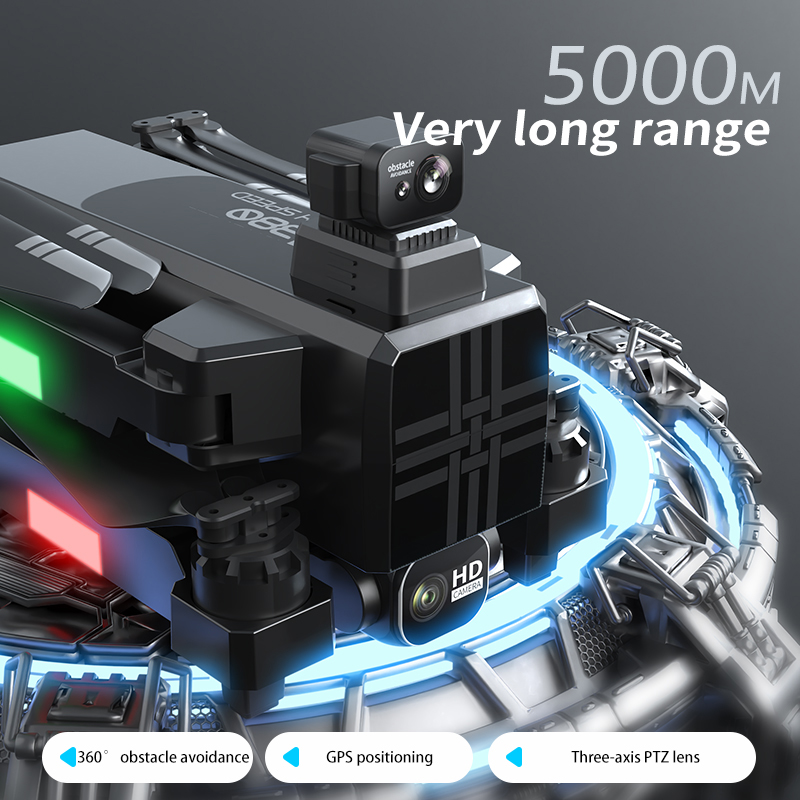 Drone A380 4K HD Tiga Sumbu An - Rc Helicopter Charger ulasan dan harga